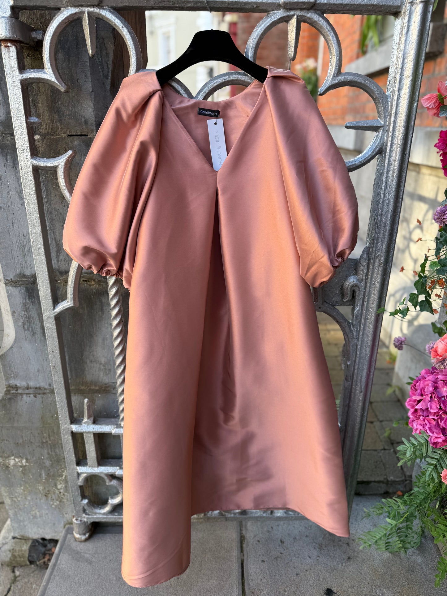 Roisin Linnane Lennon Old Rose Dress