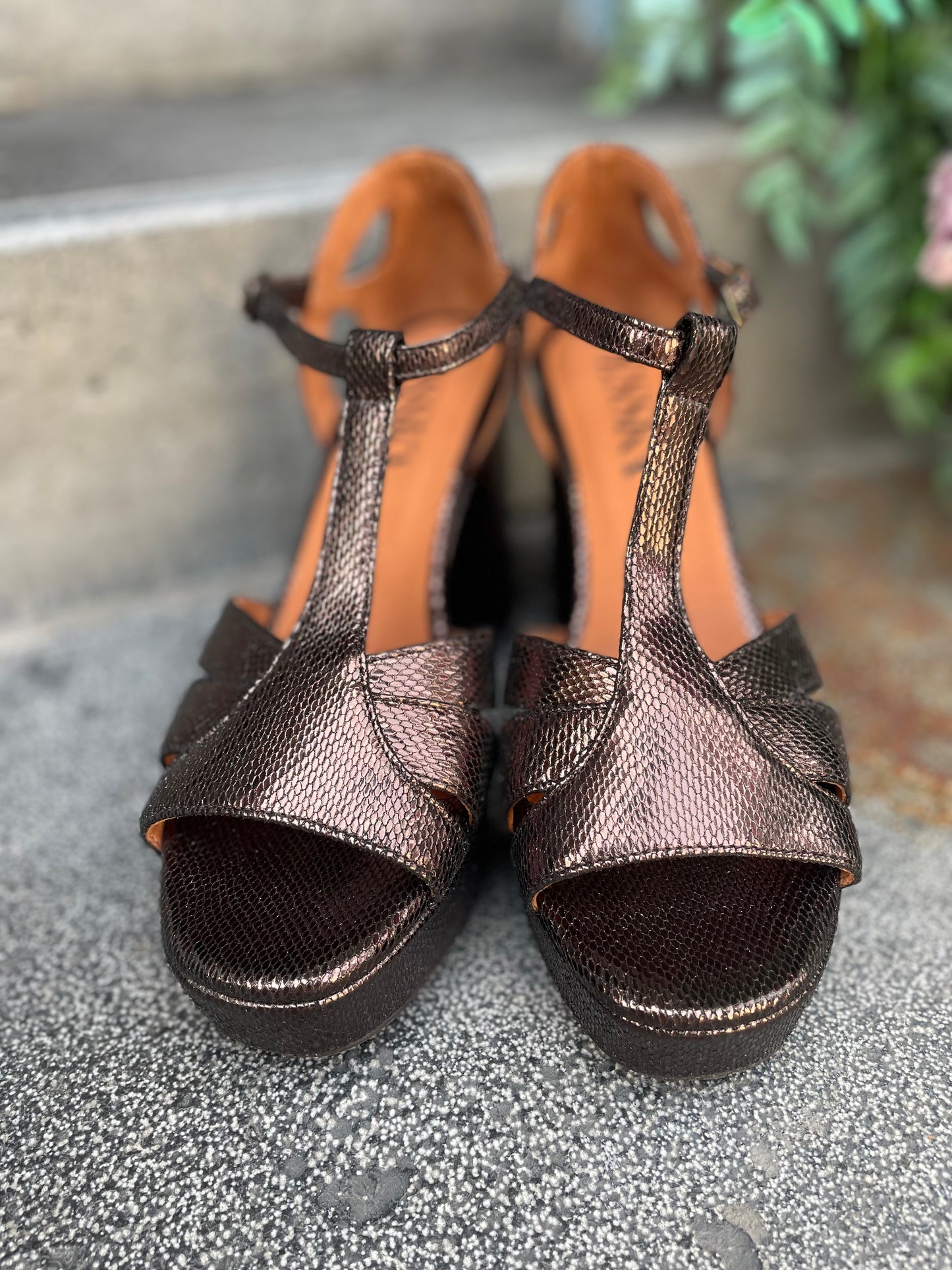 Esska Victoria Brown Metallic
