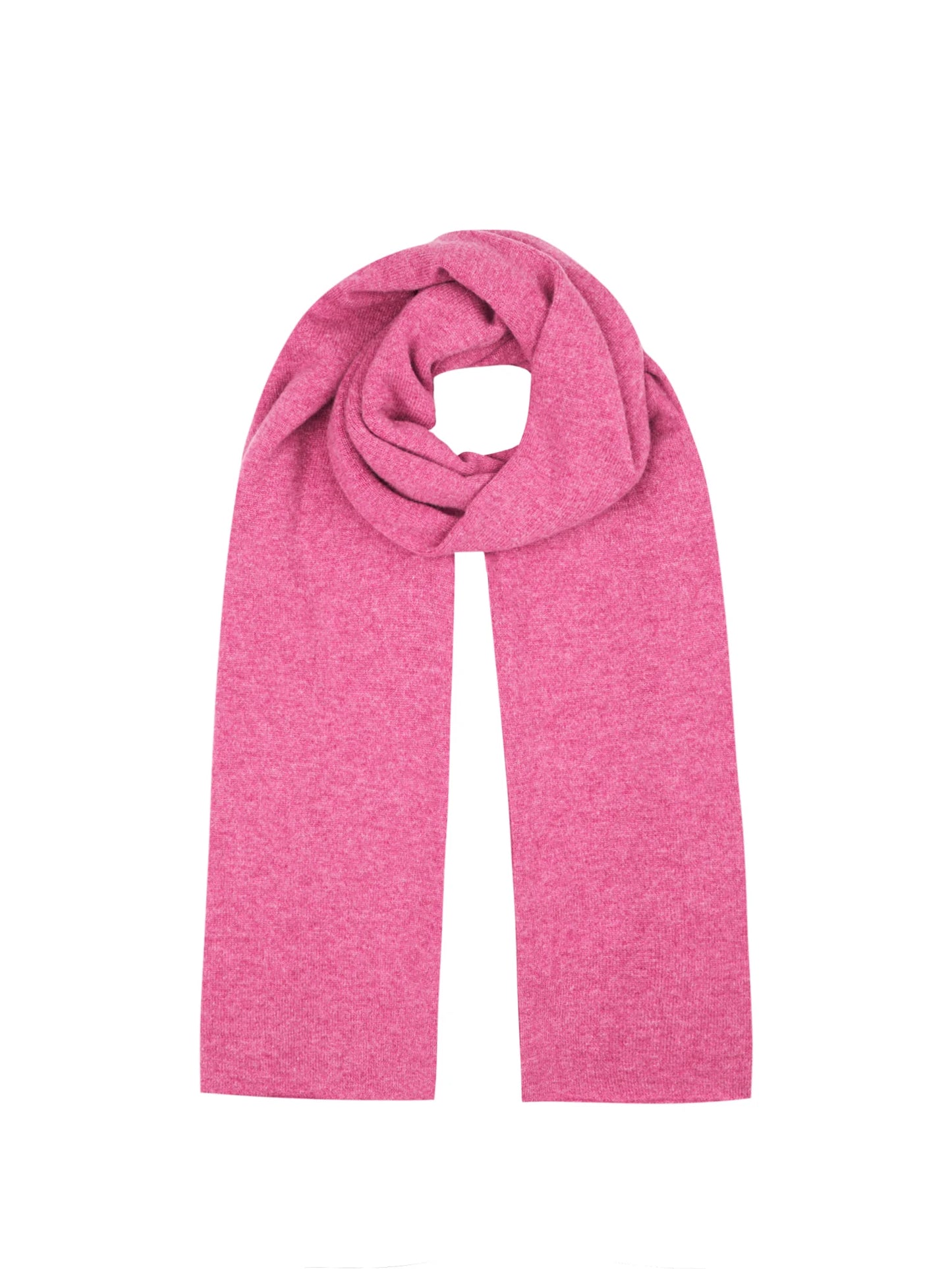 Cocoa Cashmere Deep Pink Scarf