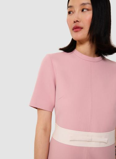 Tara Jarmon Royce Antique Rose 1960's Inspired Dress