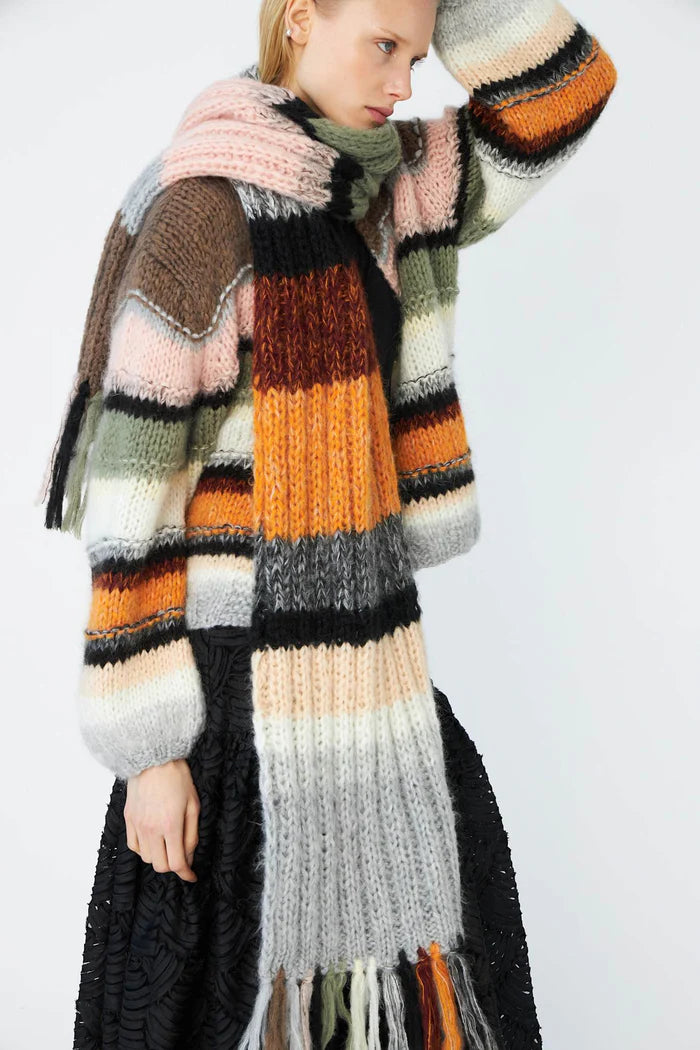 Dawnxdare Gabi Stone Multi Cardigan