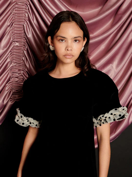 Sister Jane City Velvet Mini Dress