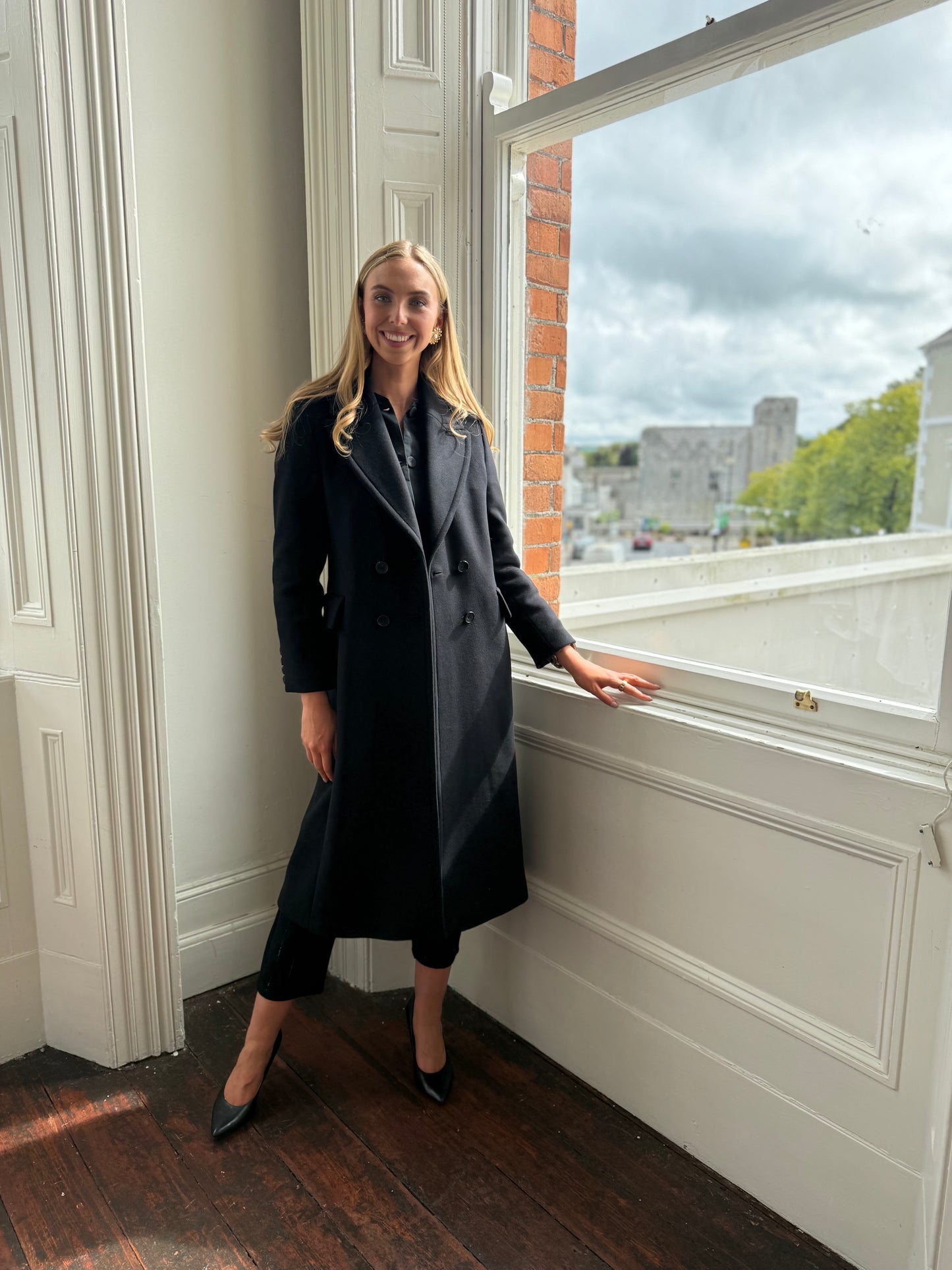 Iblues Maggy Wool Double Breasted Coat