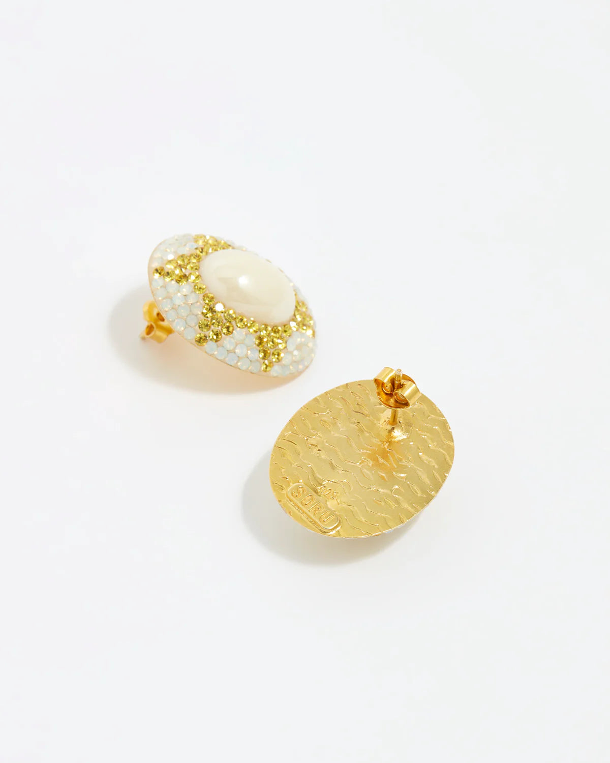 Soru Pearl Sun Drop Earrings