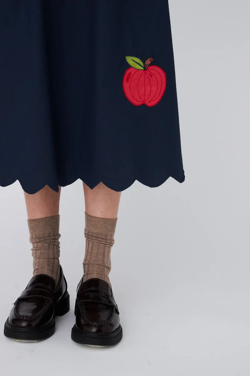 Stella Nova Embroidered Midi Dress