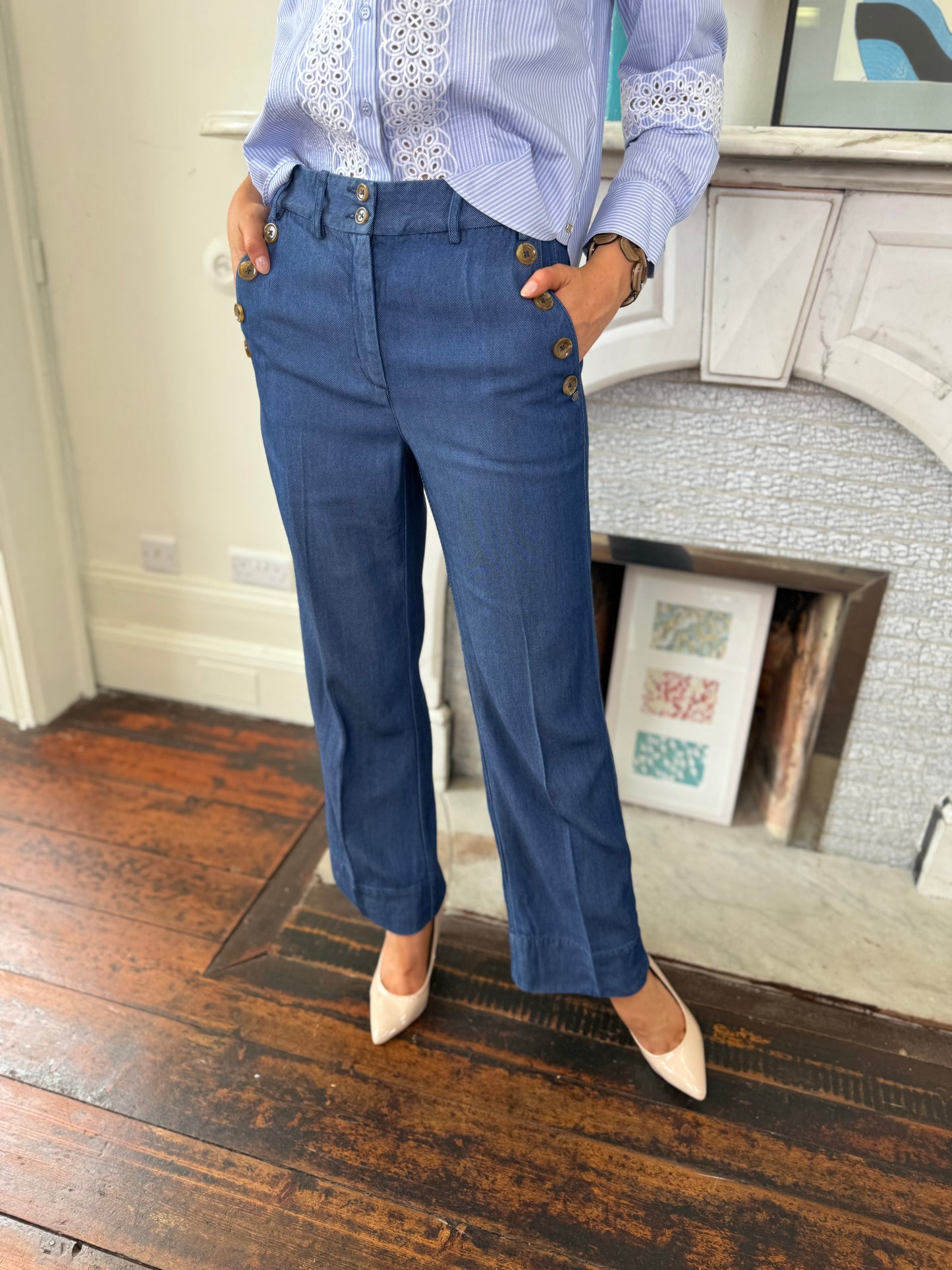 Gustav Cali Denim Trousers