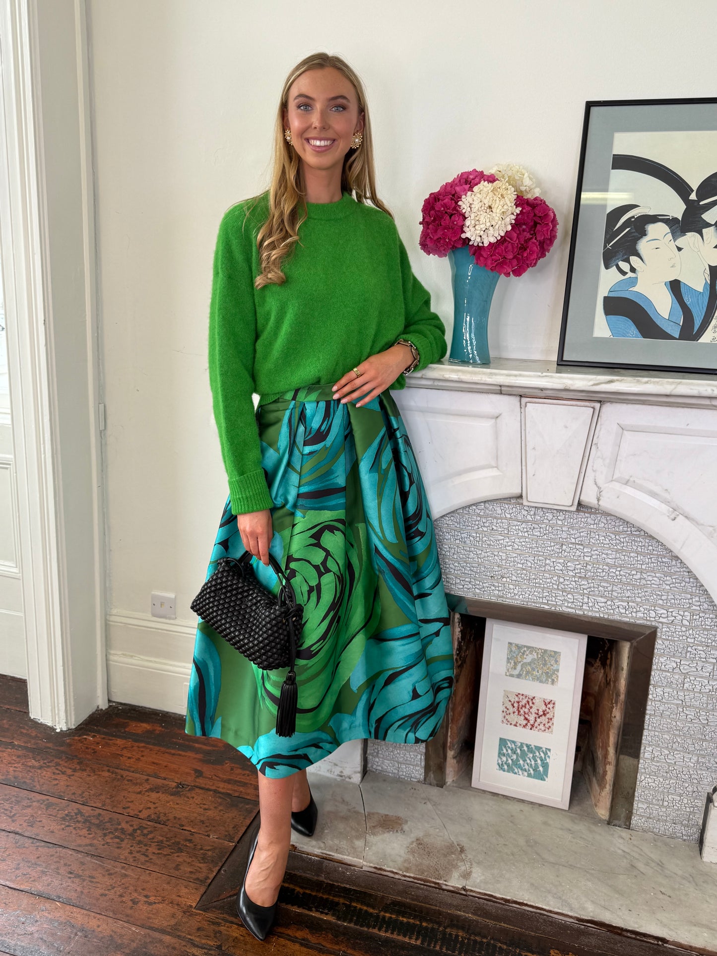 Lunatica Milano Glory Azure Skirt