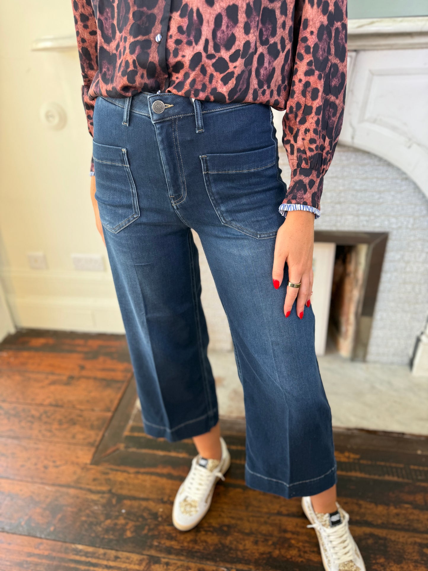 Raffaello Rossi Miru 6/8 Slouchy Denim