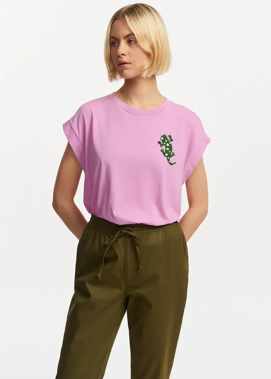 Fountain Lilac Organic Cotton T-Shirt