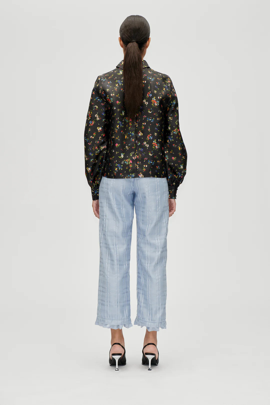 Stine Goya Ruffle Long Sleeve Top
