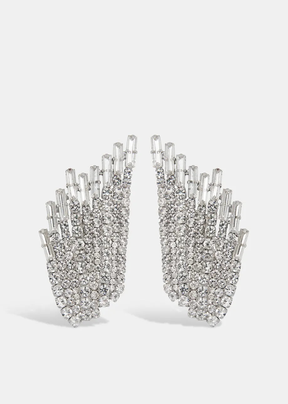 Hunder Rhinestones Earrings