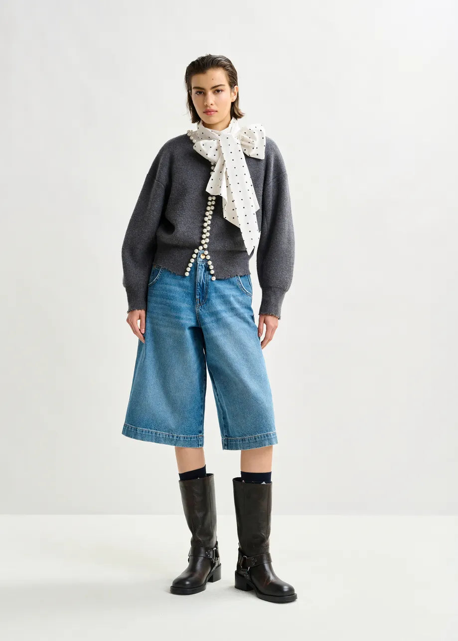 Essentiel Antwerp Ideas Knit Cardigan With Beads