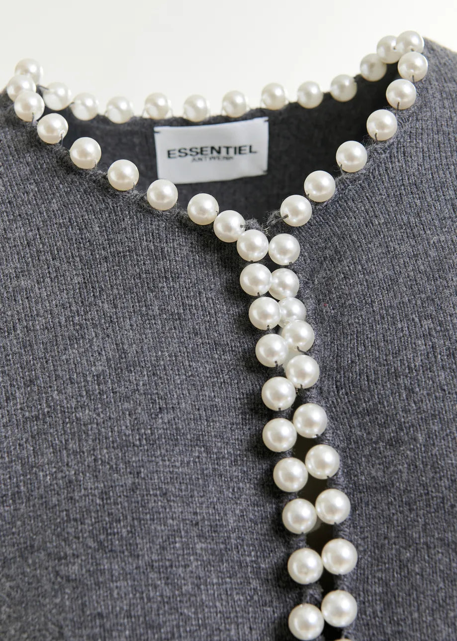 Essentiel Antwerp Ideas Knit Cardigan With Beads
