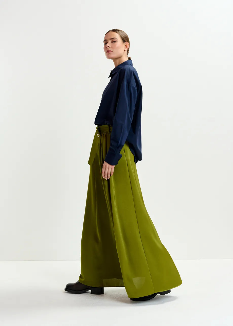 Essentiel Antwerp Illegal Embellished Shirt Navy