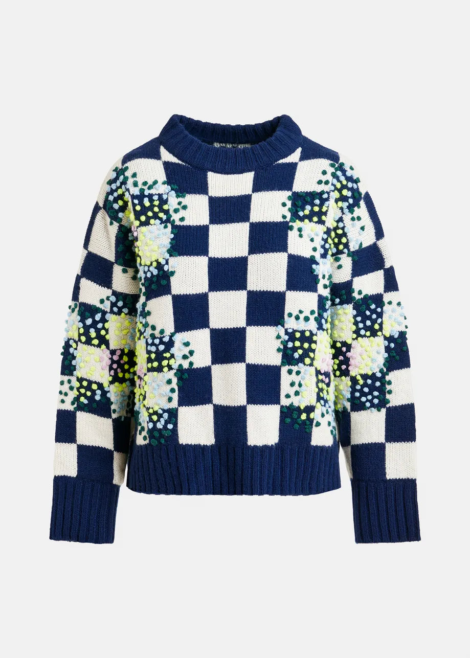 Essentiel Antwerp Inter Embroidered Pullover