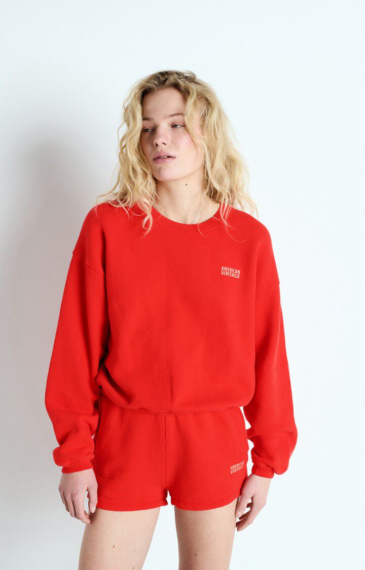 American Vintage Izubird Vintage Red Sweater