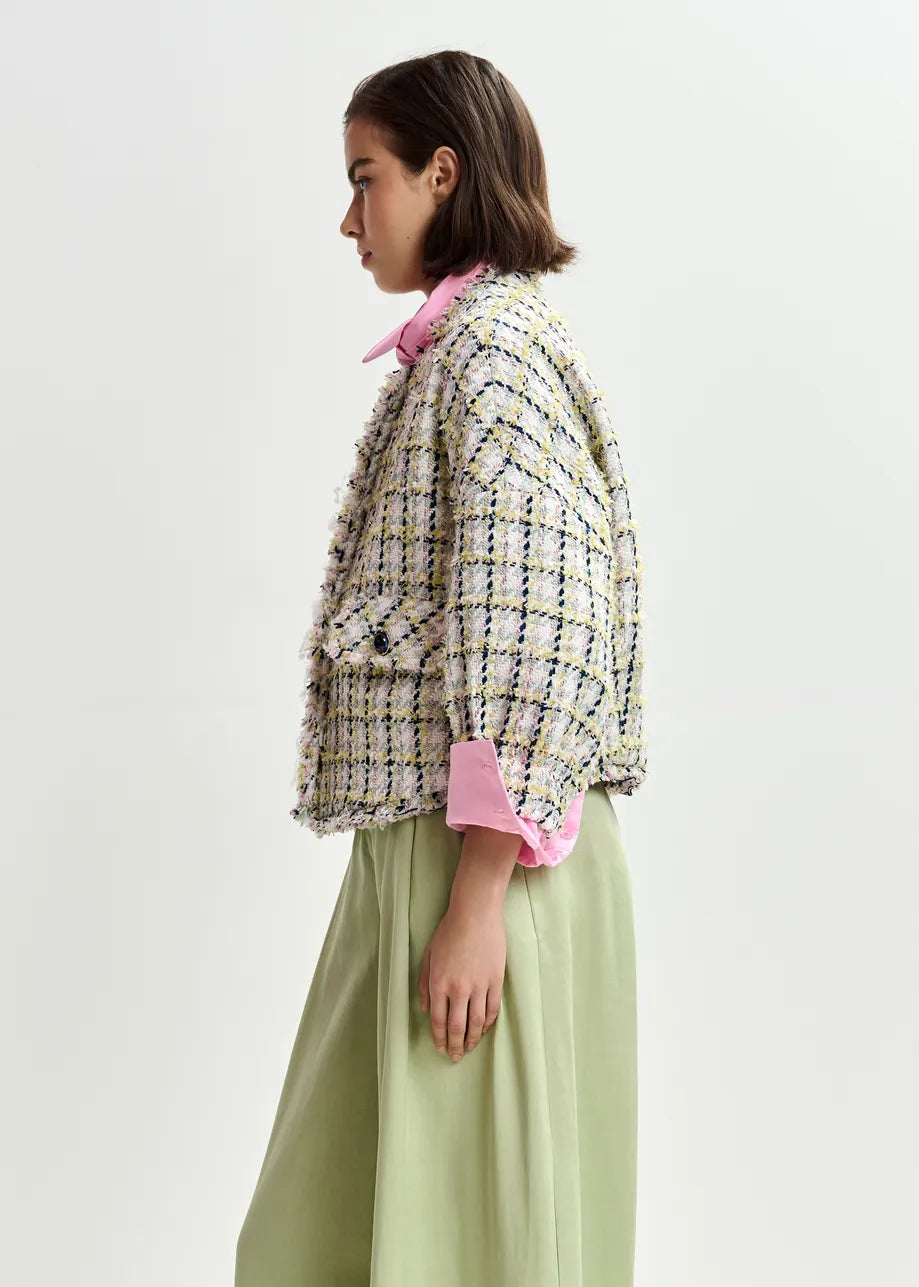 Essentiel Antwerp Jayden Boxy Cropped Jacket