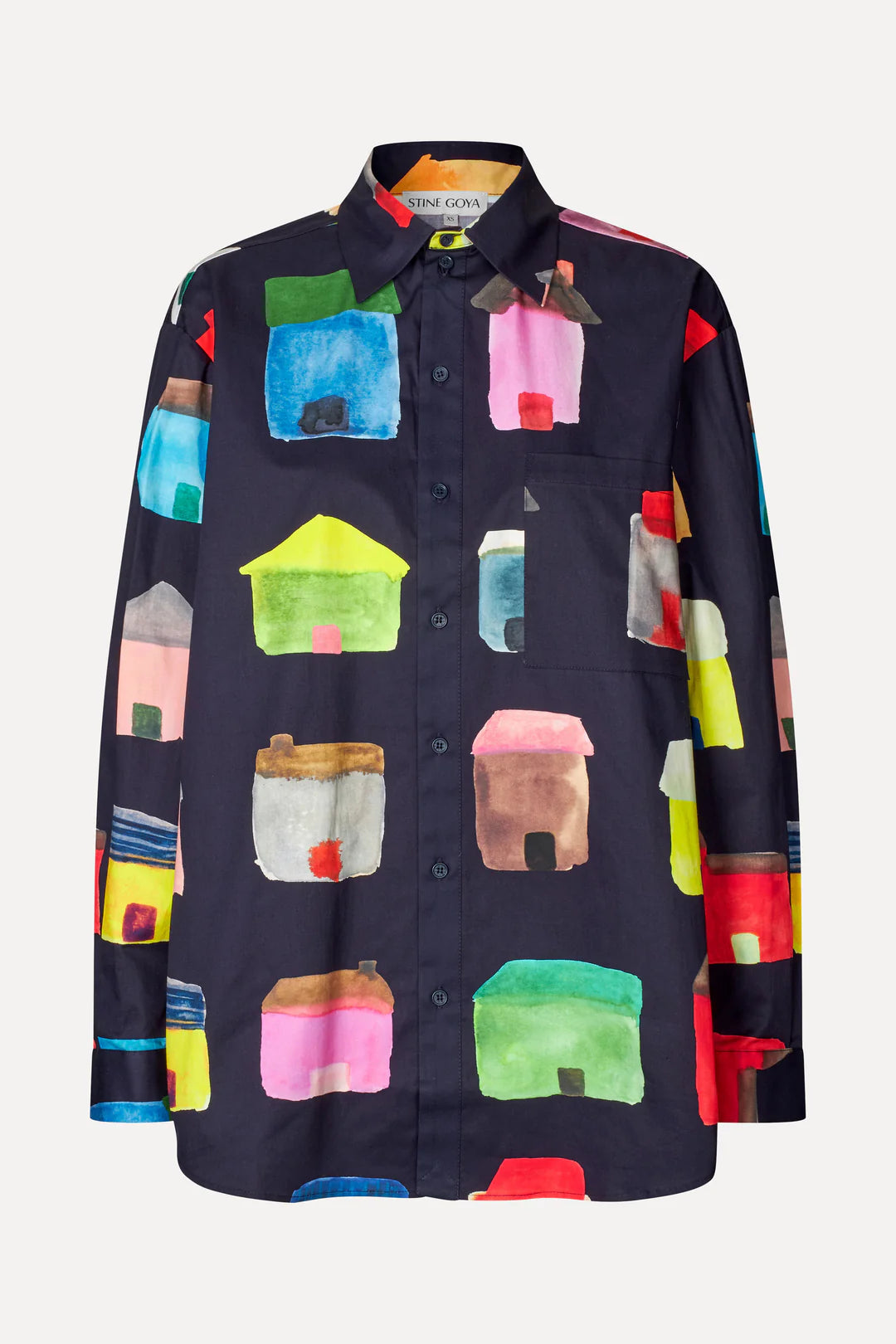 Stine Goya Printed Oversized Shirt