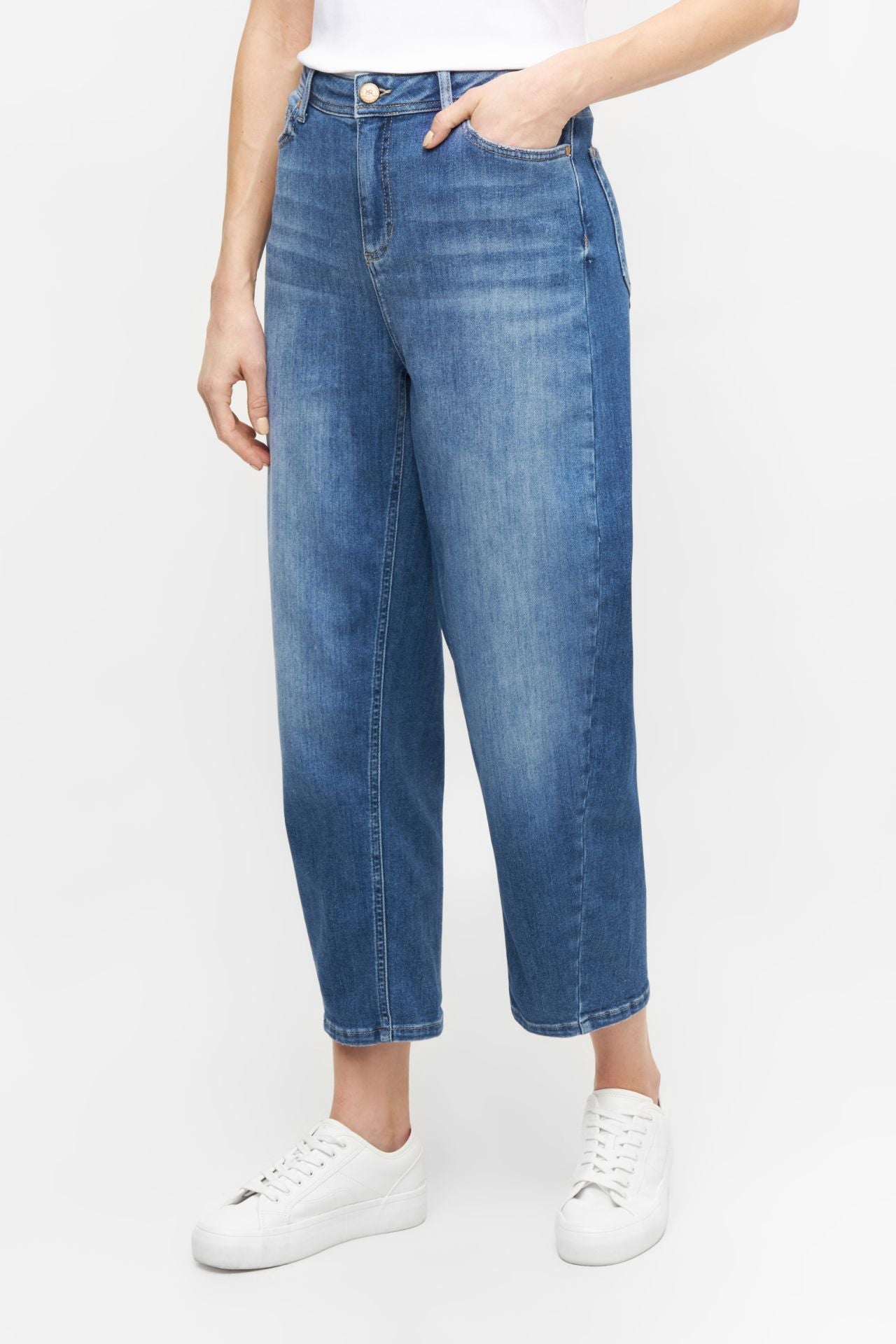 Raffaello Rossi Hanni 7/8 Barrel Leg Jeans