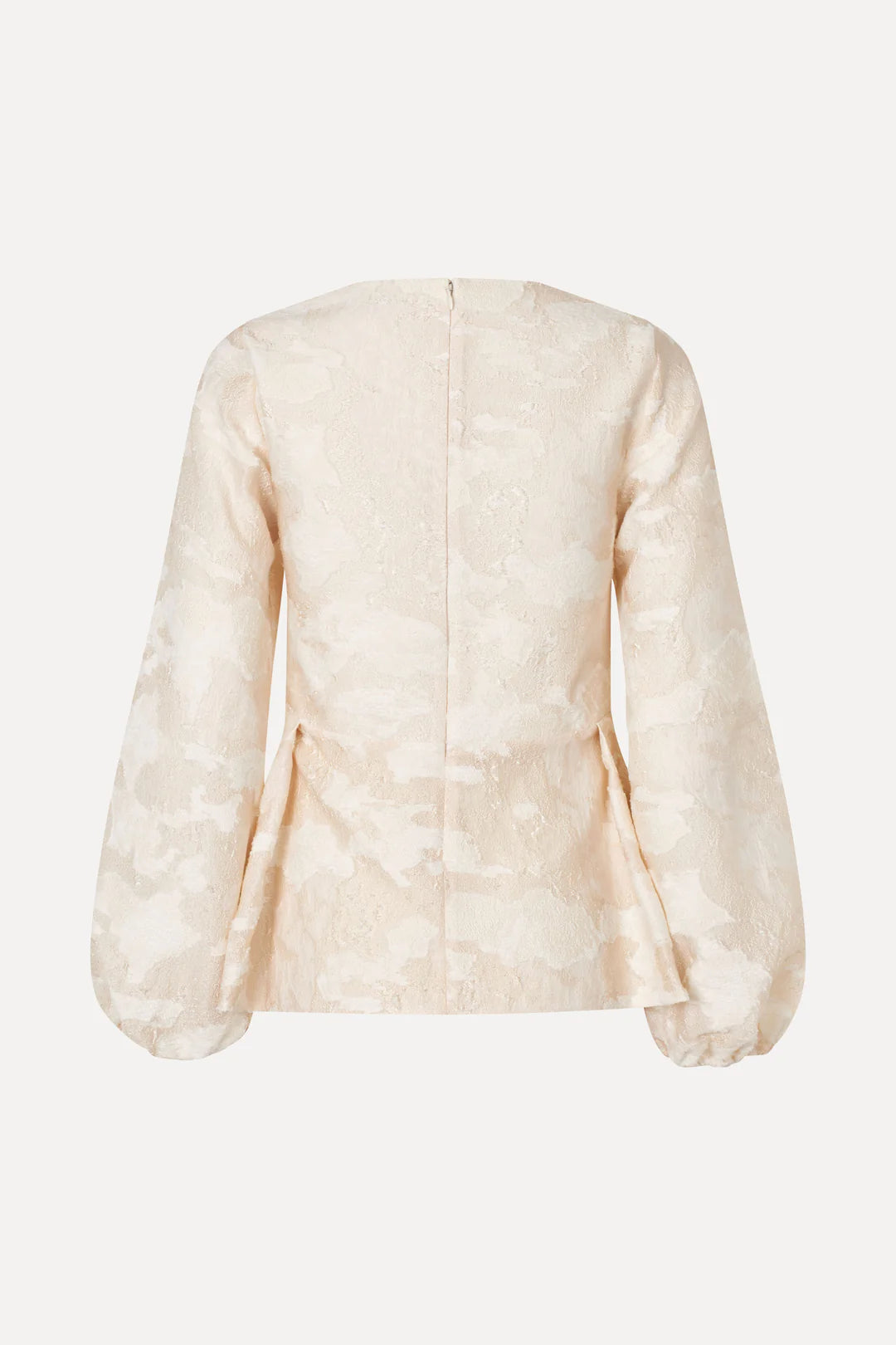 Stine Goya Romantic Ruffling Long Sleeve Top