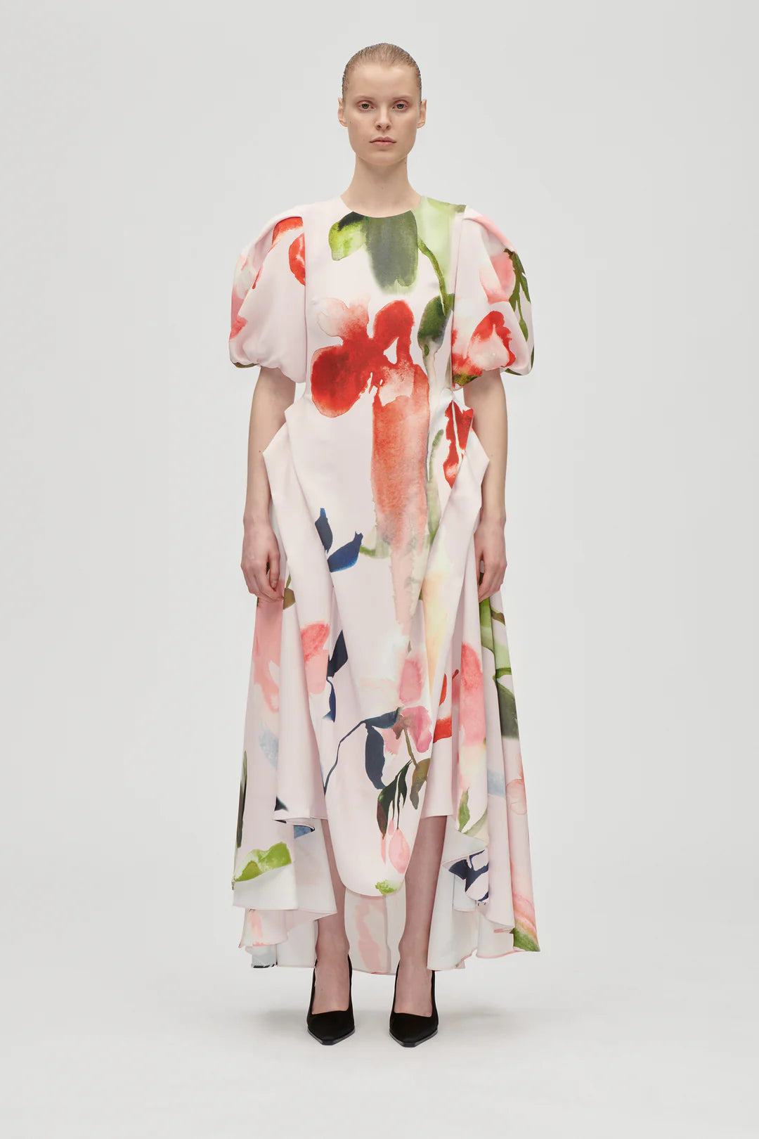 Stine Goya Ruffling Voluminous Dress