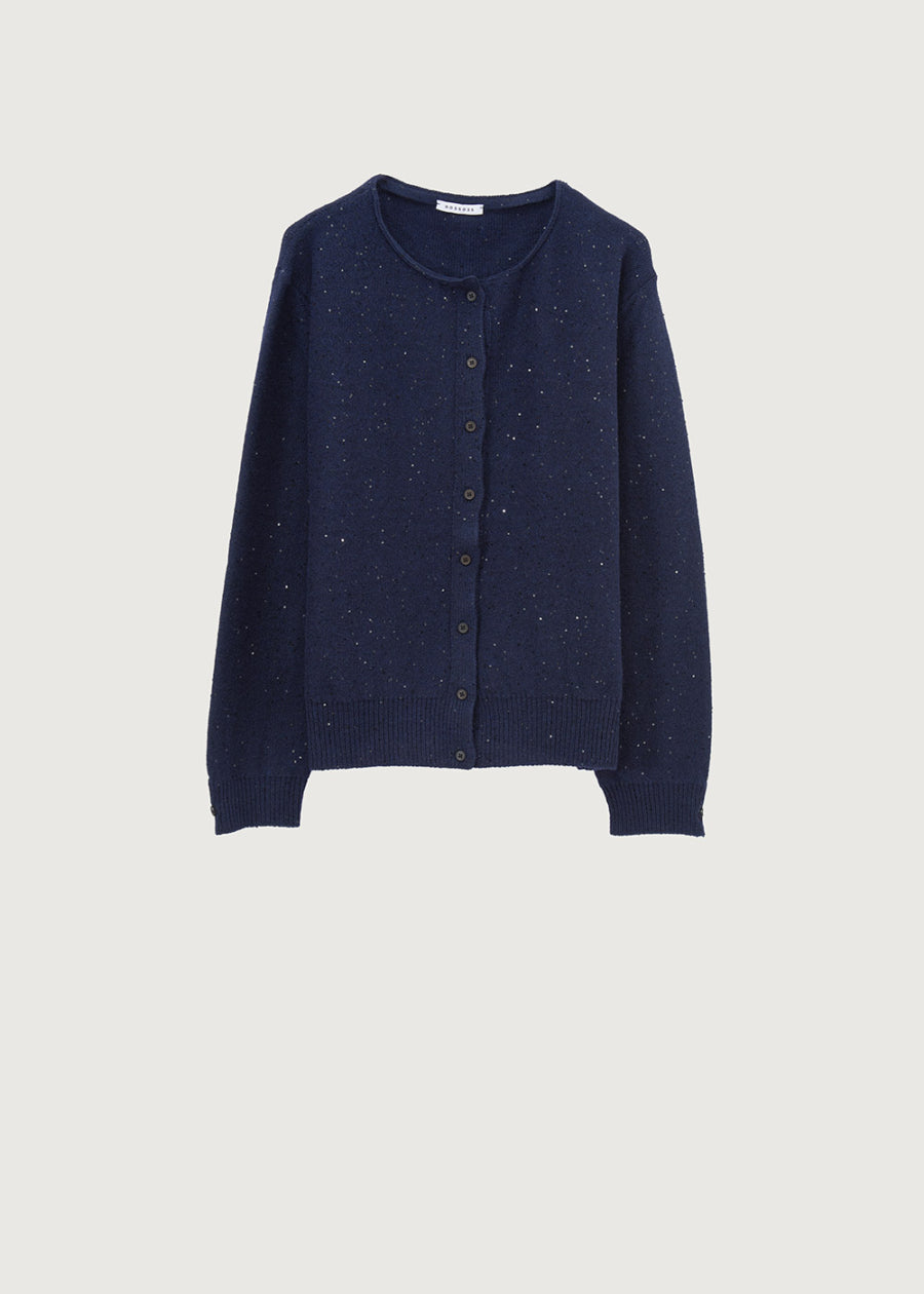 Rosso35 Knit Cardigan Navy