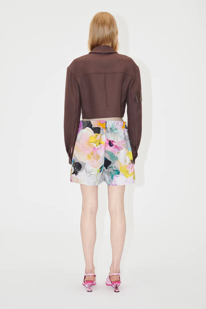 Barbra Shorts in Liquified Orchid