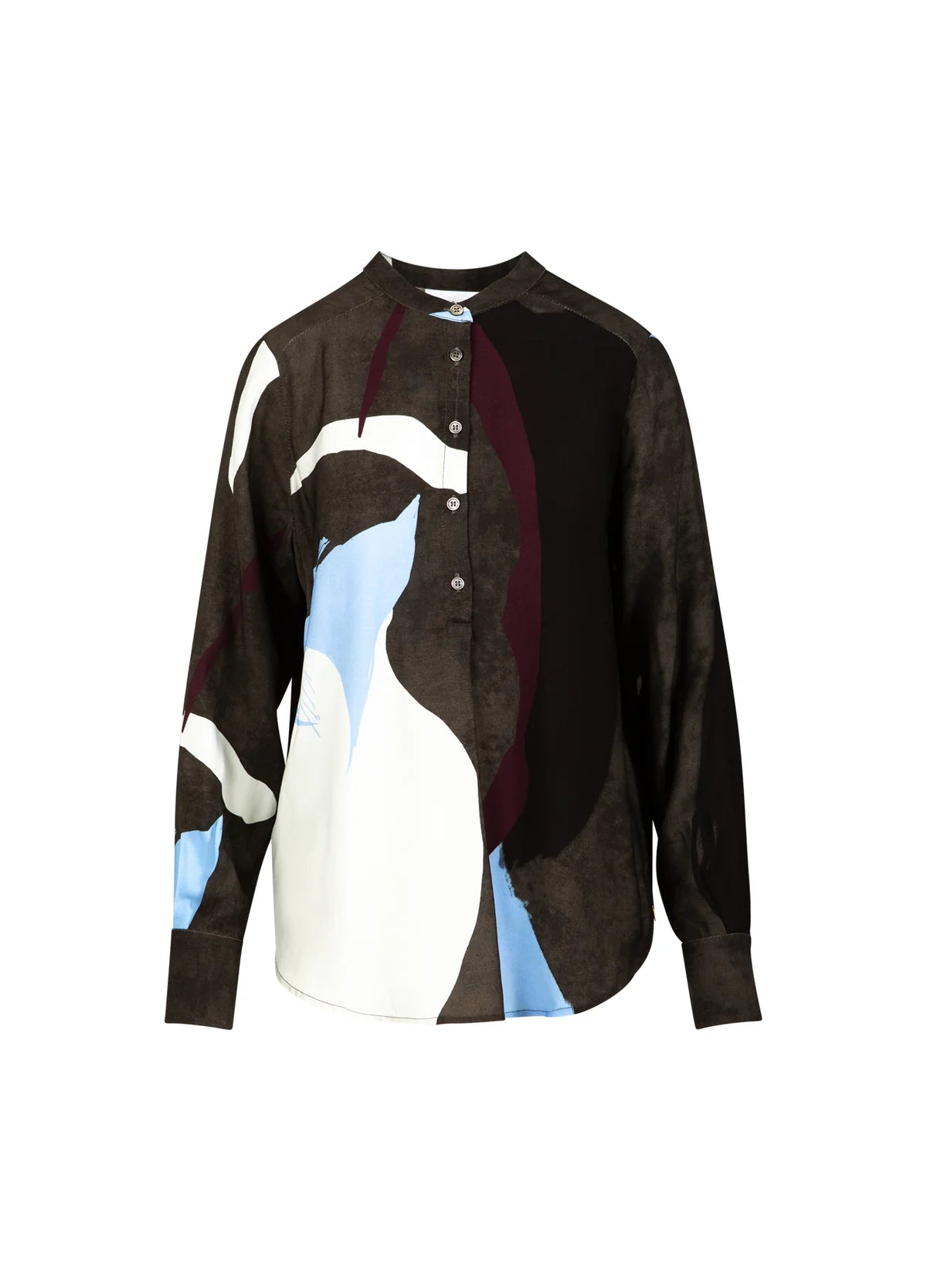 Coster Copenhagen Shirt in Shadow Graphic Print