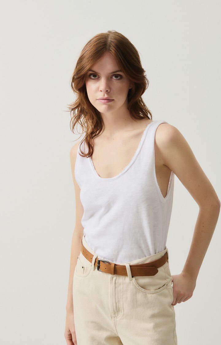 American Vintage Sonoma White Vest Top