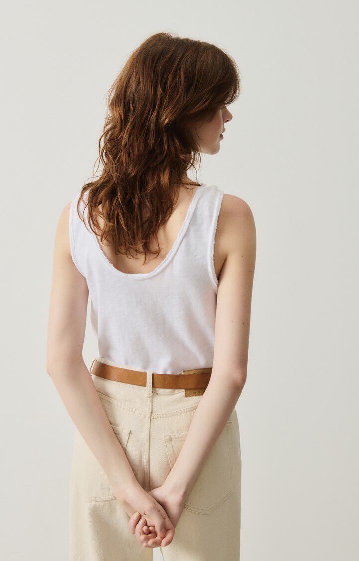 American Vintage Sonoma White Vest Top