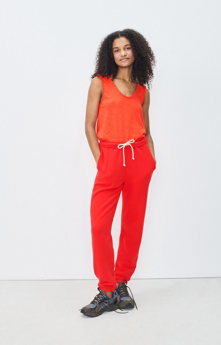American Vintage Sonoma Vest Top Red