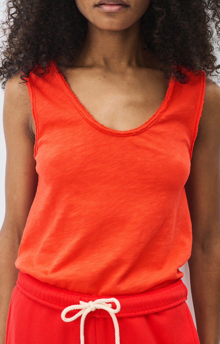 American Vintage Sonoma Vest Top Red