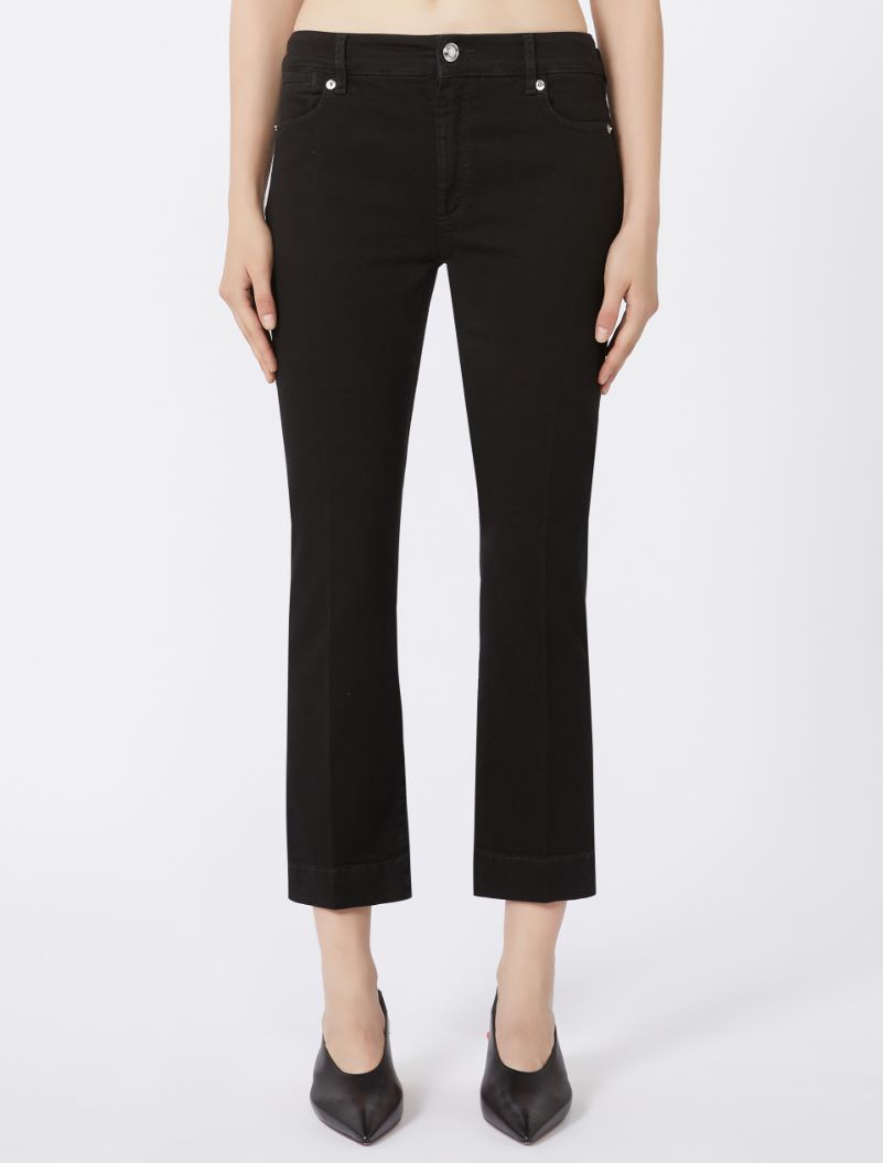 Sportmax Perfect-fit mini flare jeans