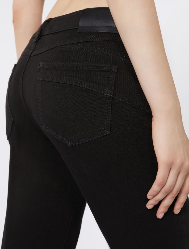 Sportmax Perfect-fit mini flare jeans