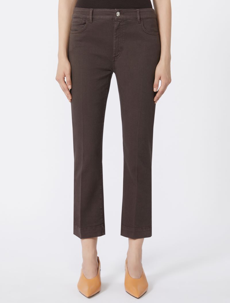 Sportmax Perfect-fit mini flare jeans