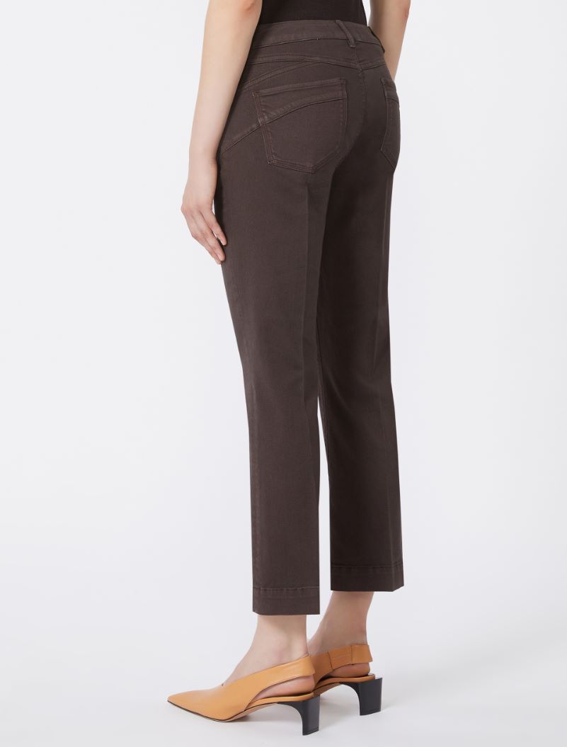 Sportmax Perfect-fit mini flare jeans