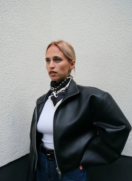 LeScarf No.2 Black 65cm