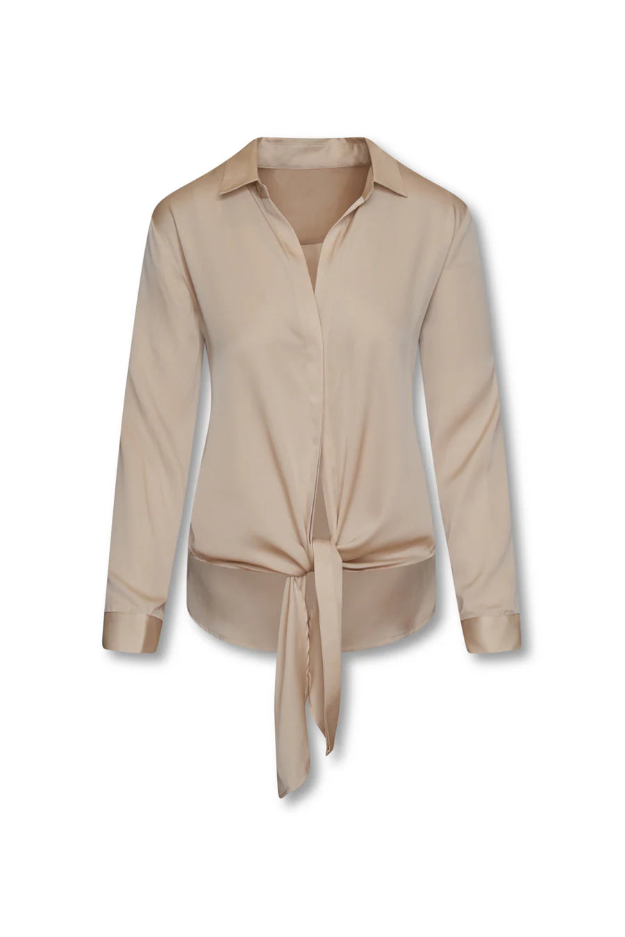 Silk95five Thai Shirt in Almondine