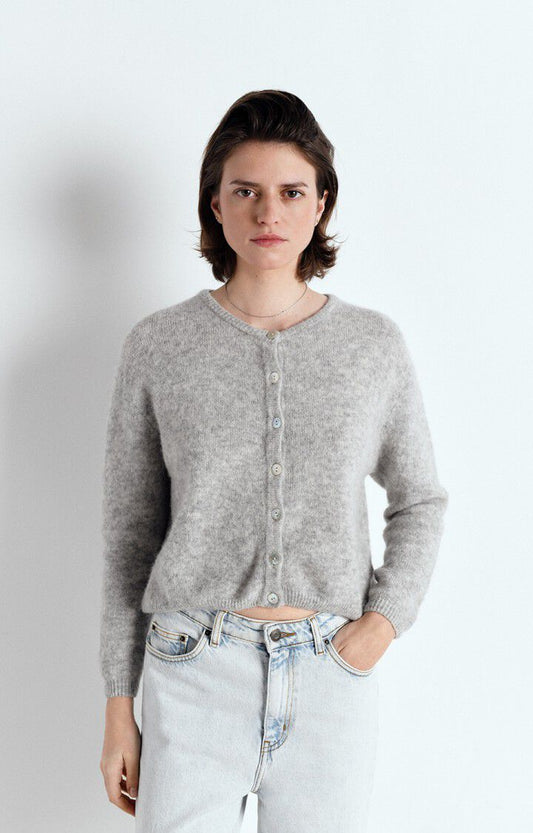 American Vintage VitowGrey Cardigan