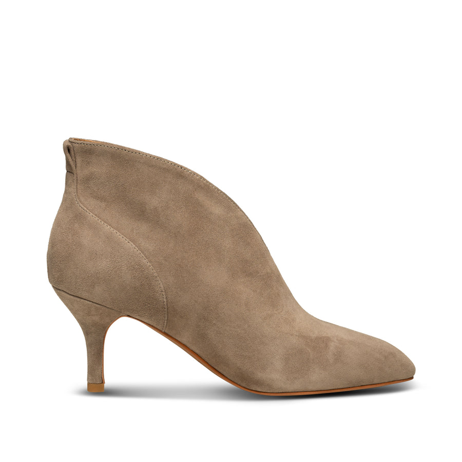 Valentine Suede Taupe Boots