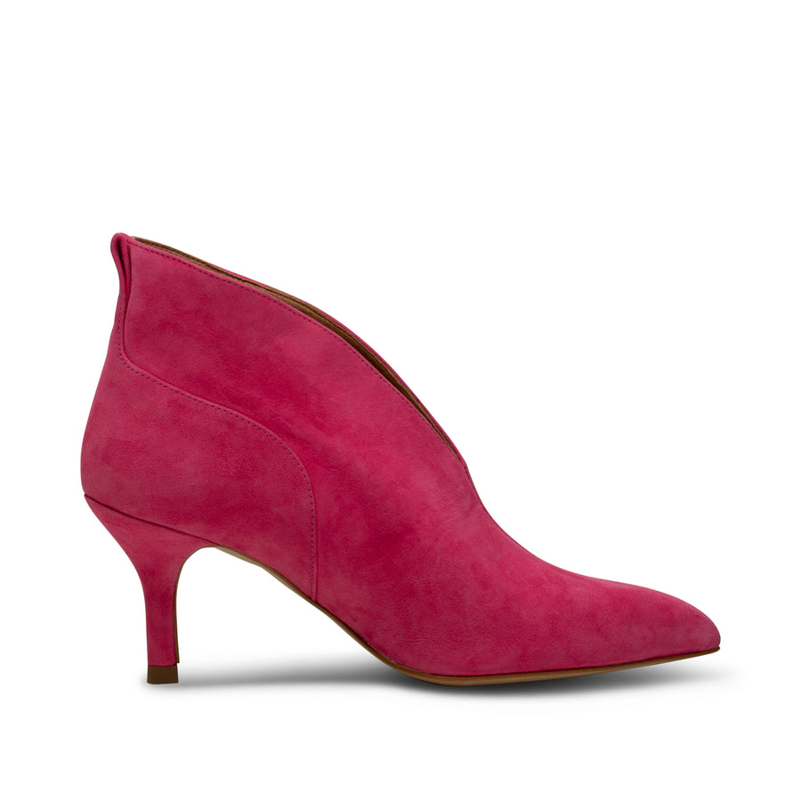 Valentine Pink Suede Boots