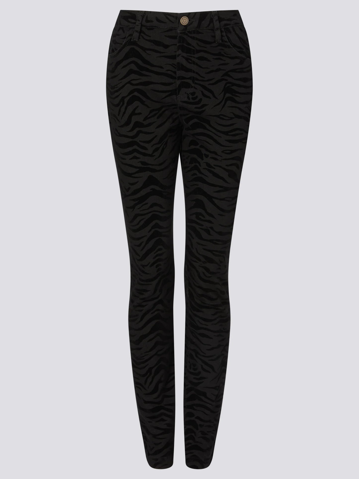 Hayley Menzies High Rise Black Printed Jeans