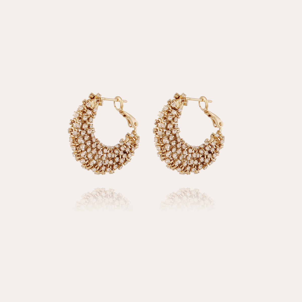 Gas Bijoux Izzia Strass Earrings Small