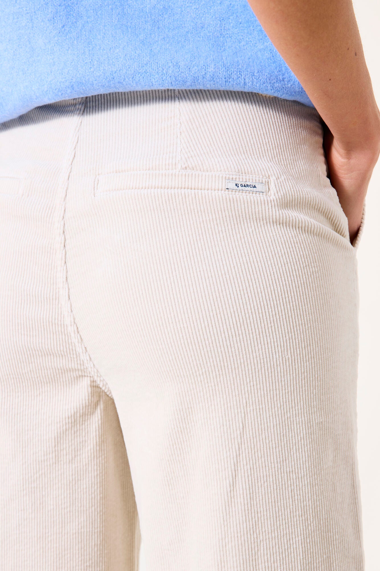 Garcia Whitecap Cord Trouser with Straight Leg