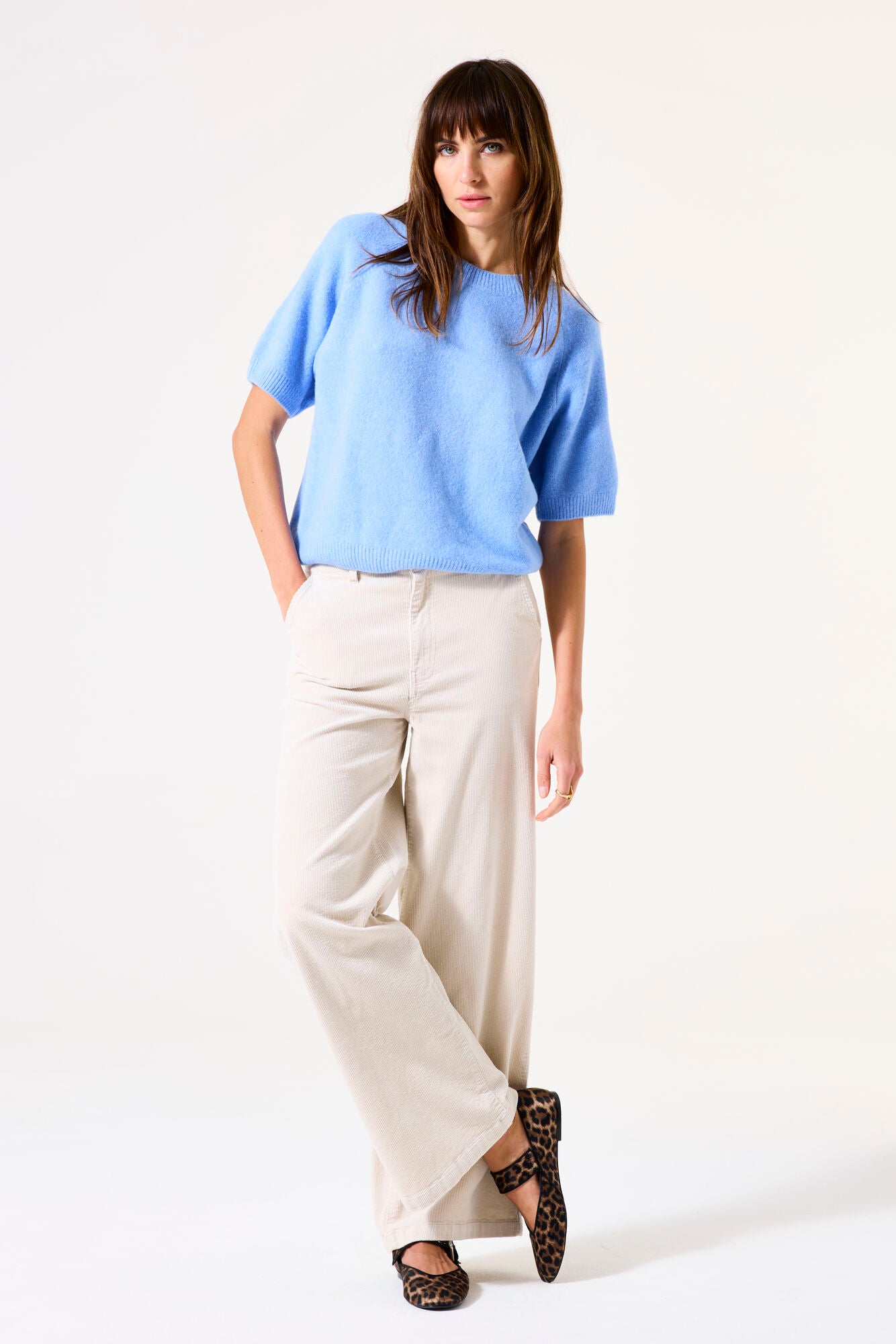 Garcia Whitecap Cord Trouser with Straight Leg