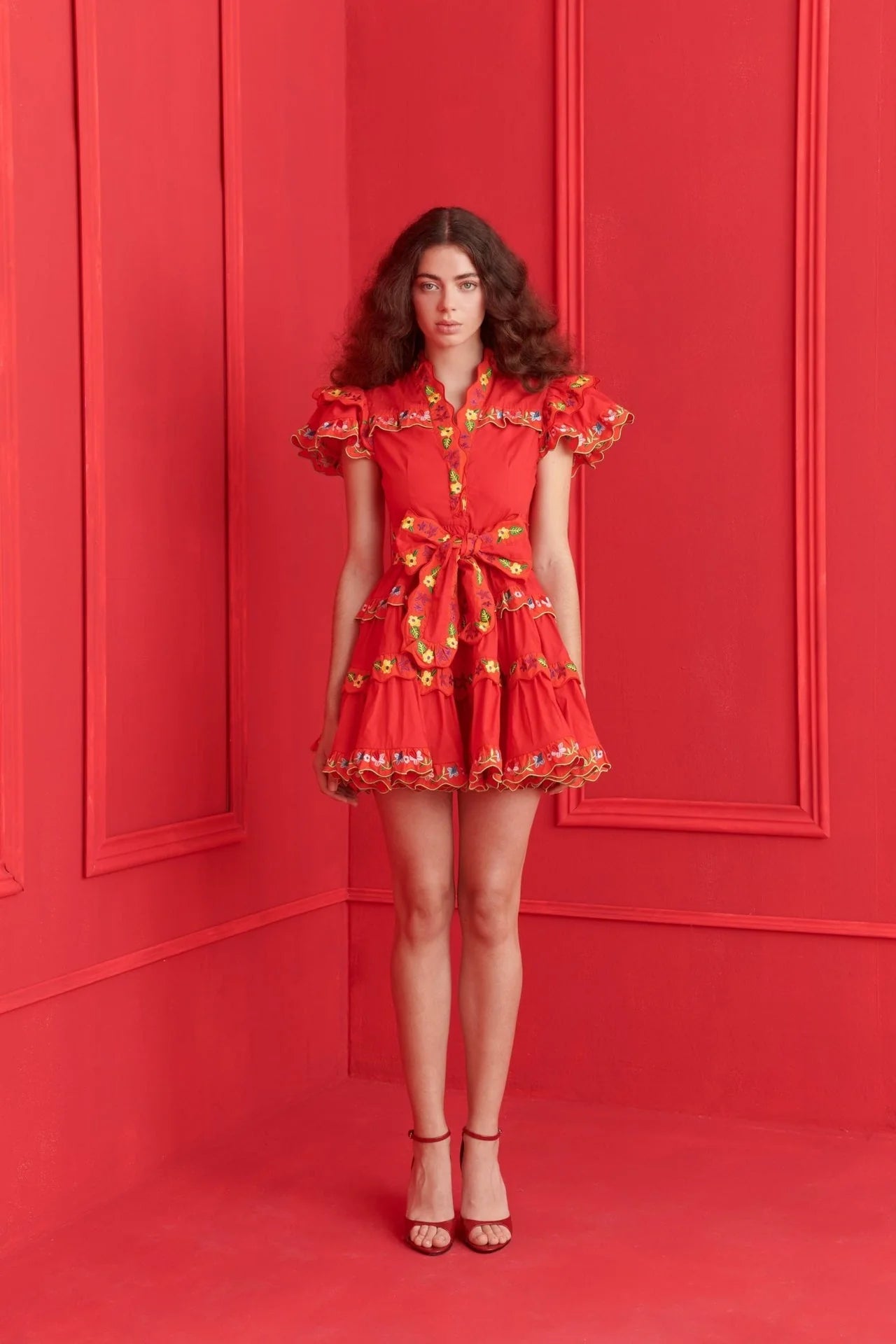 Celia B Red Haze Dress
