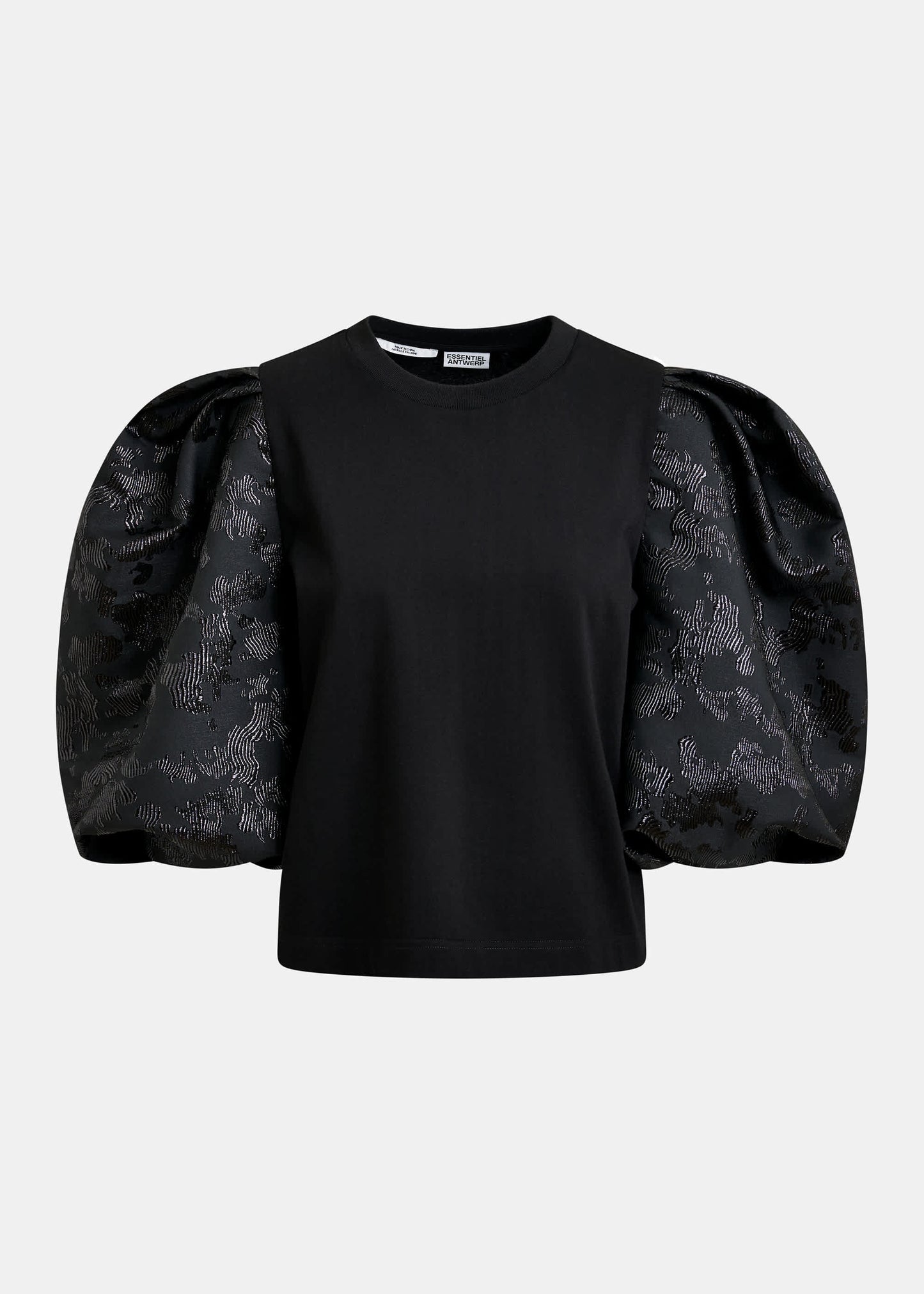 Essentiel Antwerp Imortal T Shirt Fabric Sleeve