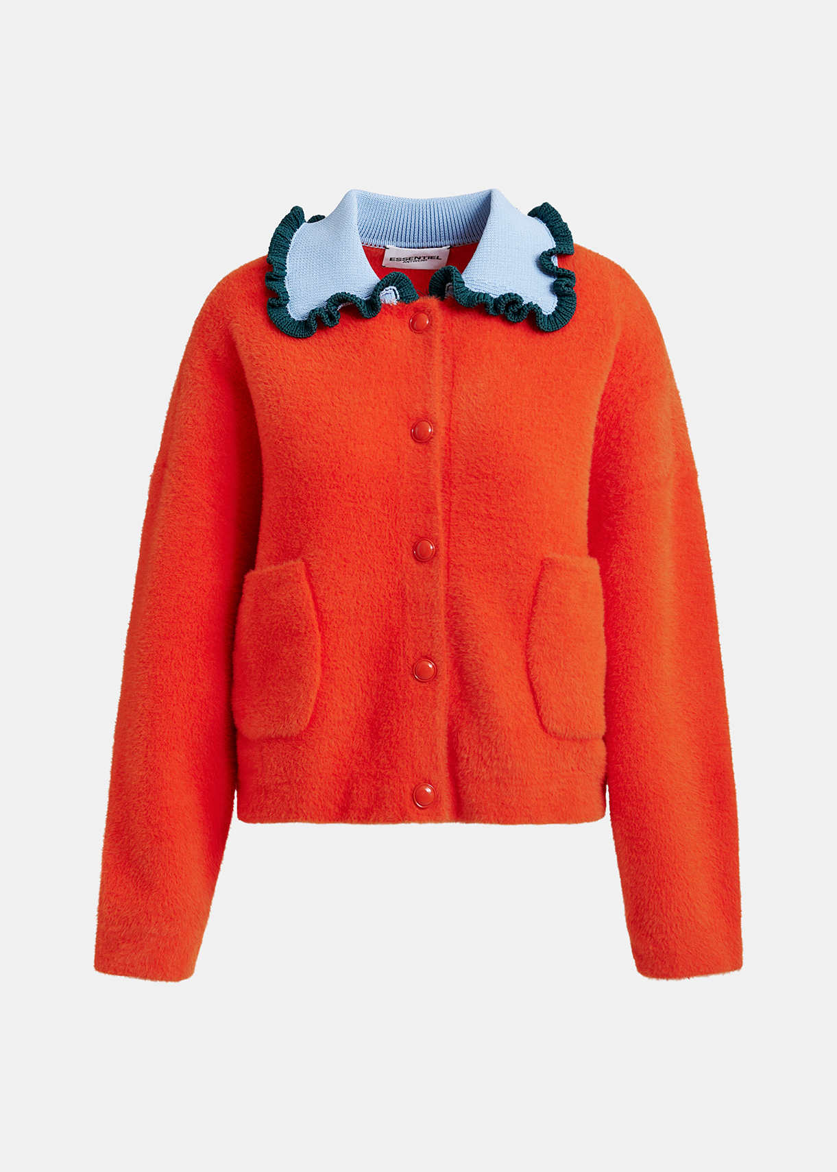 Essentiel Antwerp Gardener Knitted Cardigan Nectarine