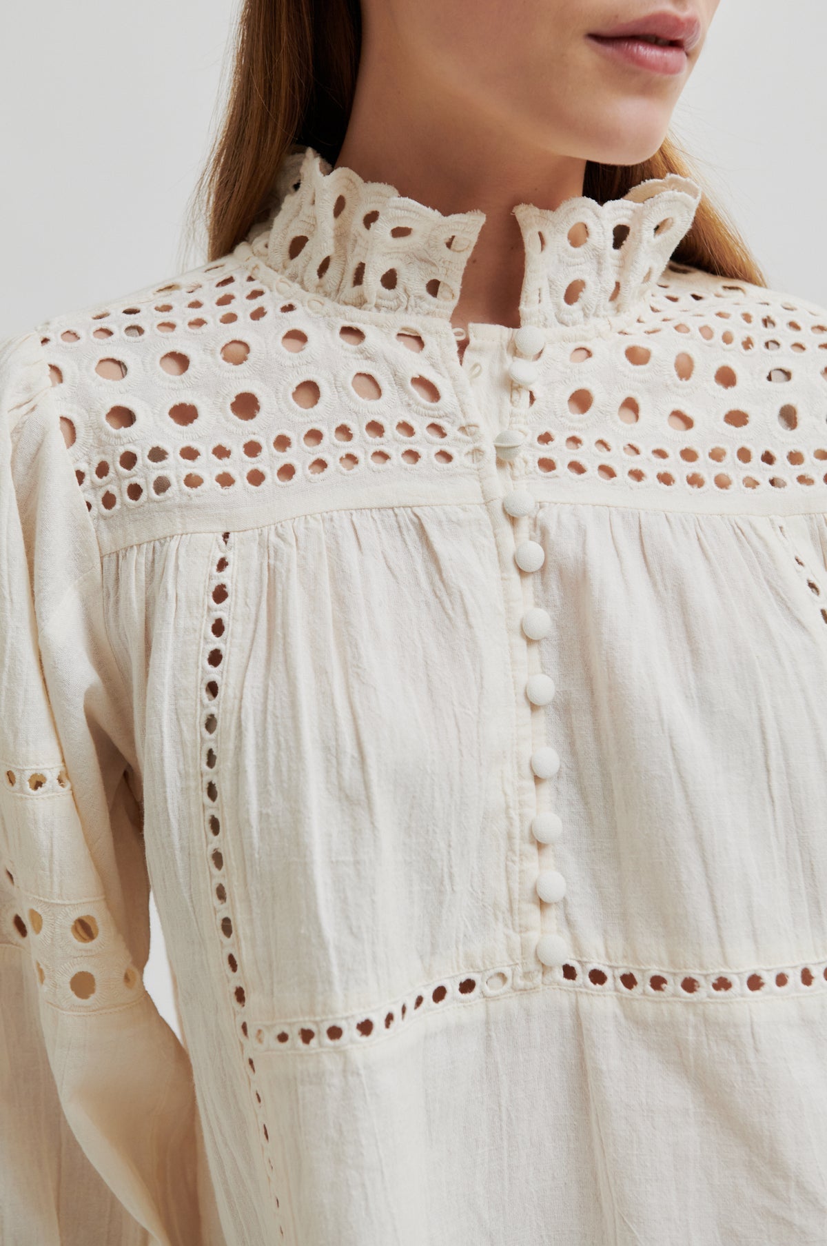 Second Female Brunie Ecru Blouse