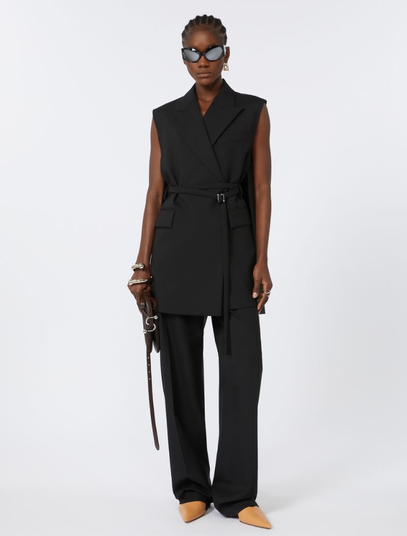Sportmax Ciurma Sleeveless Blazer